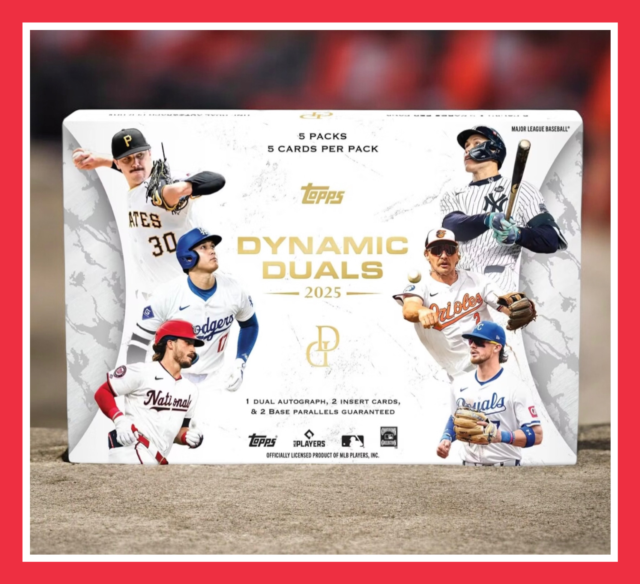 その他 2025 Topps Dynamic Duals Baseball Hobby 2025 Topps Dynamic Duals Baseball Hobby Box 在庫あり｜ナッツ